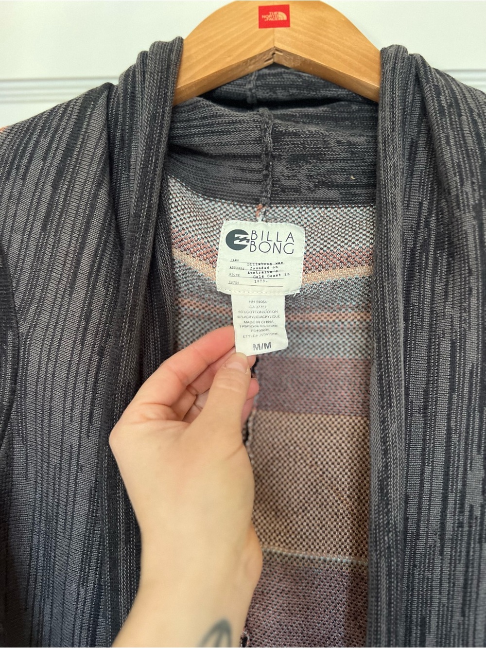 Billabong Fringe Cardigan - Picture 3 of 6